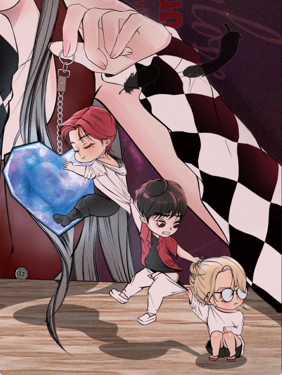 ชอบสามหน่อนี้ วาดออกมาตรงคาร์มาก
 น่าร้ากกกกกกก🤣
#webtoon #เว็บตูน #RewriteMylove #รักนี้ใครกำหนด