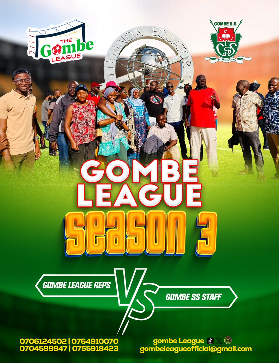 The wait is over 🔥🔥🔥
It’s our Day 🤗🤗🤗
Happy to see you all 🥰🥰🥰<a href="/GElites2012/">Gombe Elites 2012</a> <a href="/Gombe_23/">❝𝐓𝐢𝐭𝐚𝐧 𝐋𝐞𝐠𝐞𝐧𝐝𝐬❞</a> <a href="/followgombess/">Gombe secondary school</a> <a href="/sclubtwaake22/">king Antony</a> <a href="/tyoy2014/">FC TYOY14</a> <a href="/ChaosSc19/">Chaos Sc</a> <a href="/Lusooto17/">Lusooto T17 Official</a> <a href="/minds_cari81547/">Caring Minds</a>