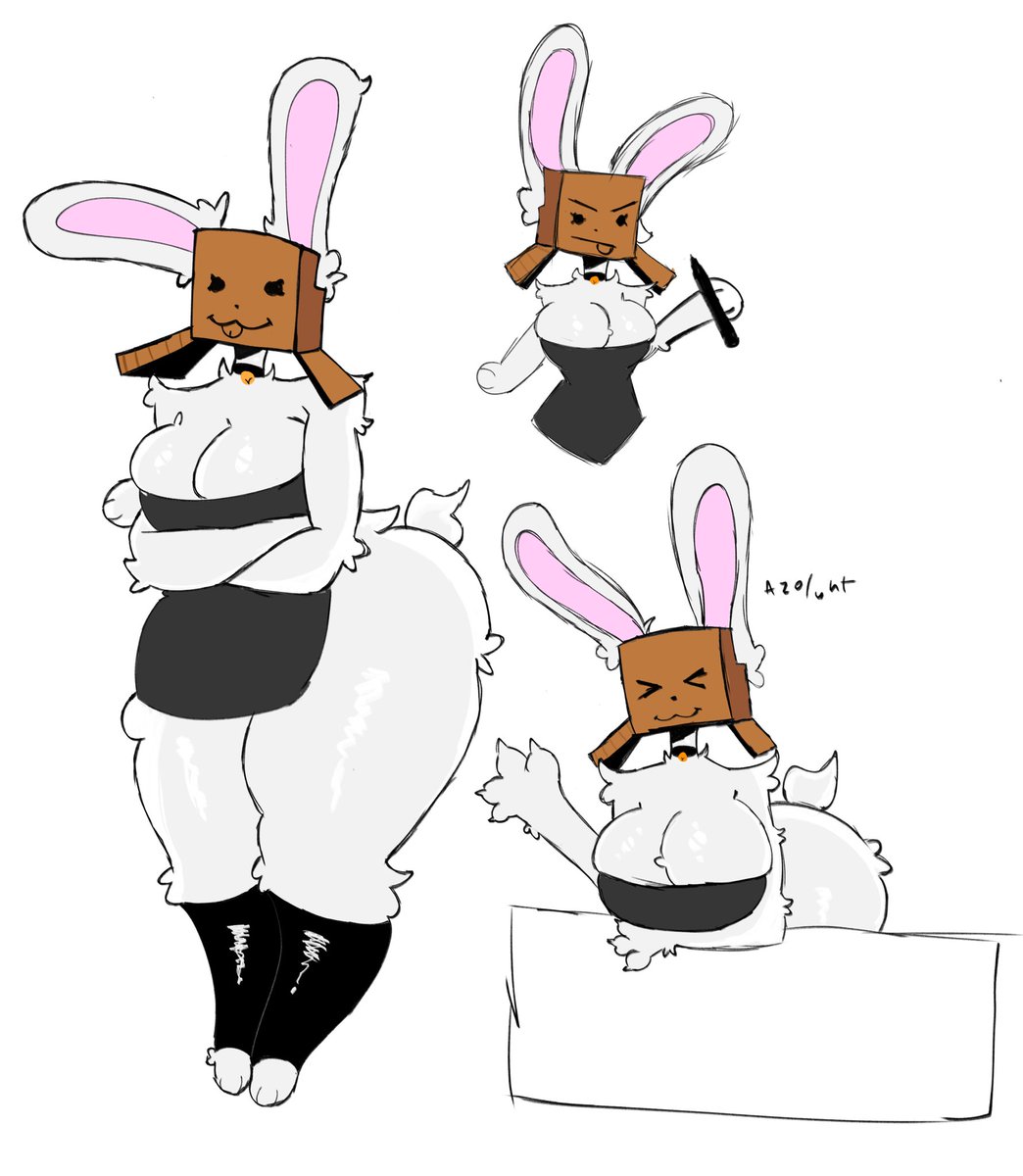 Random2733's tweet image. Silly bunny