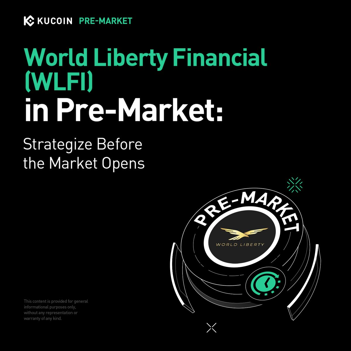⏳ #KuCoin Pre-Market Update: @worldlibertyfi $WLFI Closure & Delivery Get  ready for Spot Trading as WLFI/USDT and WLFI/USD1 go live. 🚀 Check the  full update here ⬇️ https://t.co/MPTBKQbqdO