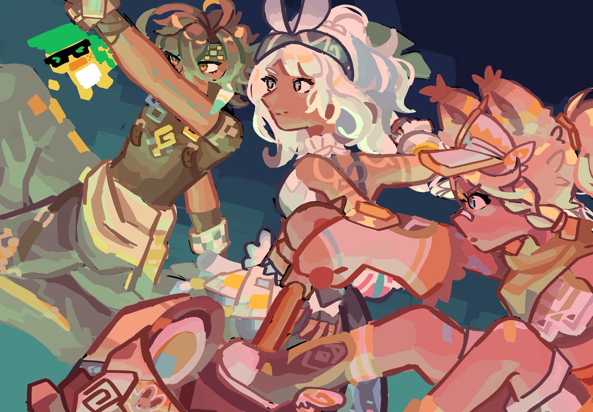 Randomly286's tweet image. Guys I don’t wanna leave them
#Kinich #kachina #Mualani