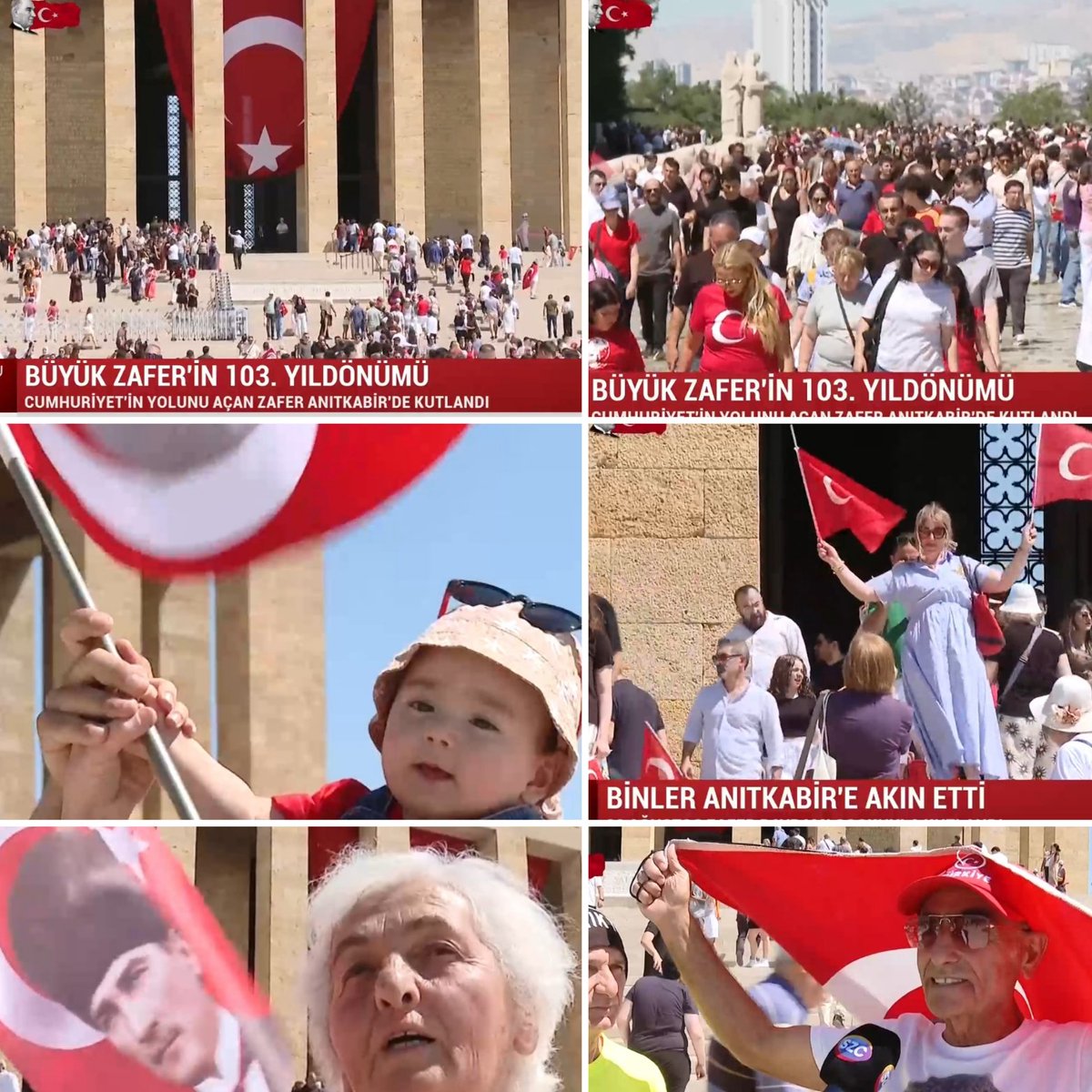 Günaydın, iyi bayramlar, iyi yayınlar <a href="/Selinsabit/">SelinSabit</a> hanım. Dün Atatürk'ümü, bu Cumhuriyeti kuranları rahmet, minnet ve saygıyla bir kez daha andım; Anıtkabir'i ziyaret edenlerle de  gurur duydum. #HaftaSonuSabah