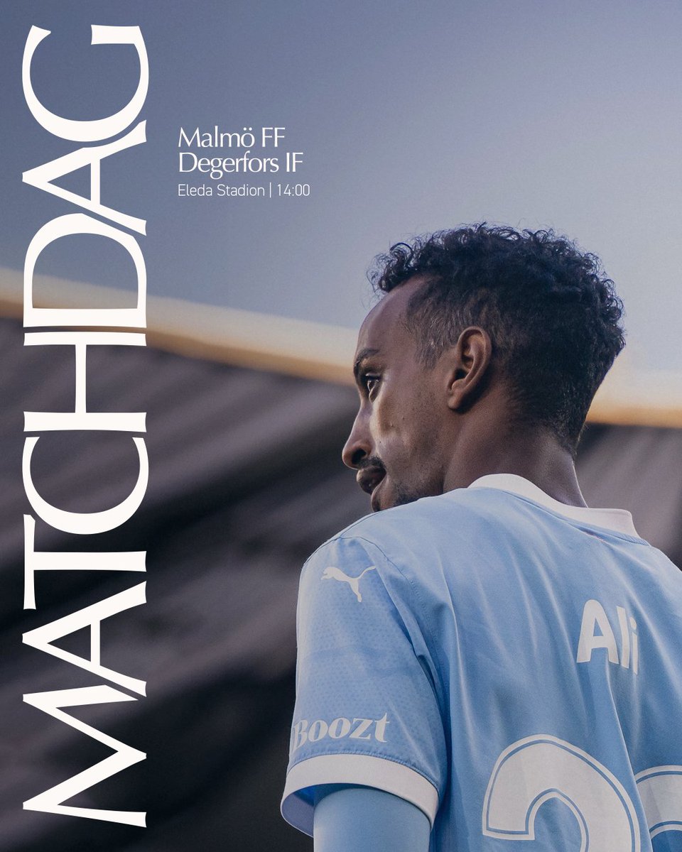 Malmo_FF's tweet image. Di blåe spelar idag!