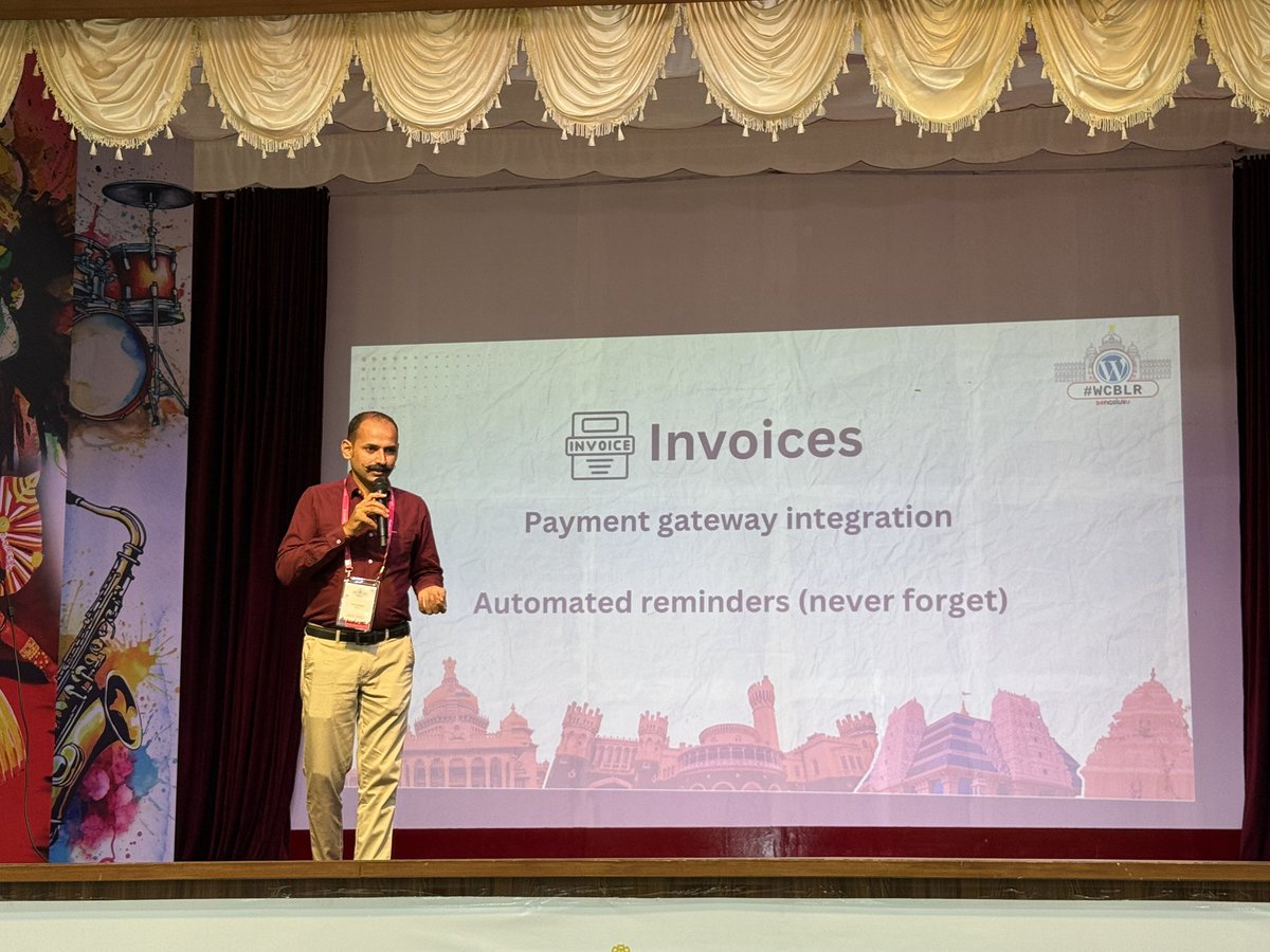 vipulch8's tweet photo. . @mkrndmane Great insight on having smooth and automated accounting
#WCBLR #WCBLR25 https://t.co/19yXhSUbbl