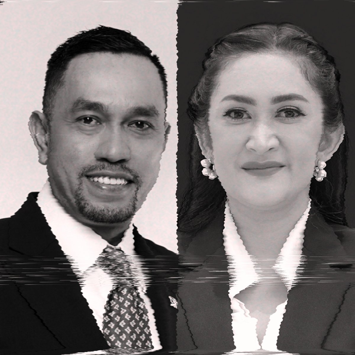 Photo Ahmad Sahroni dan Nafa Urbach