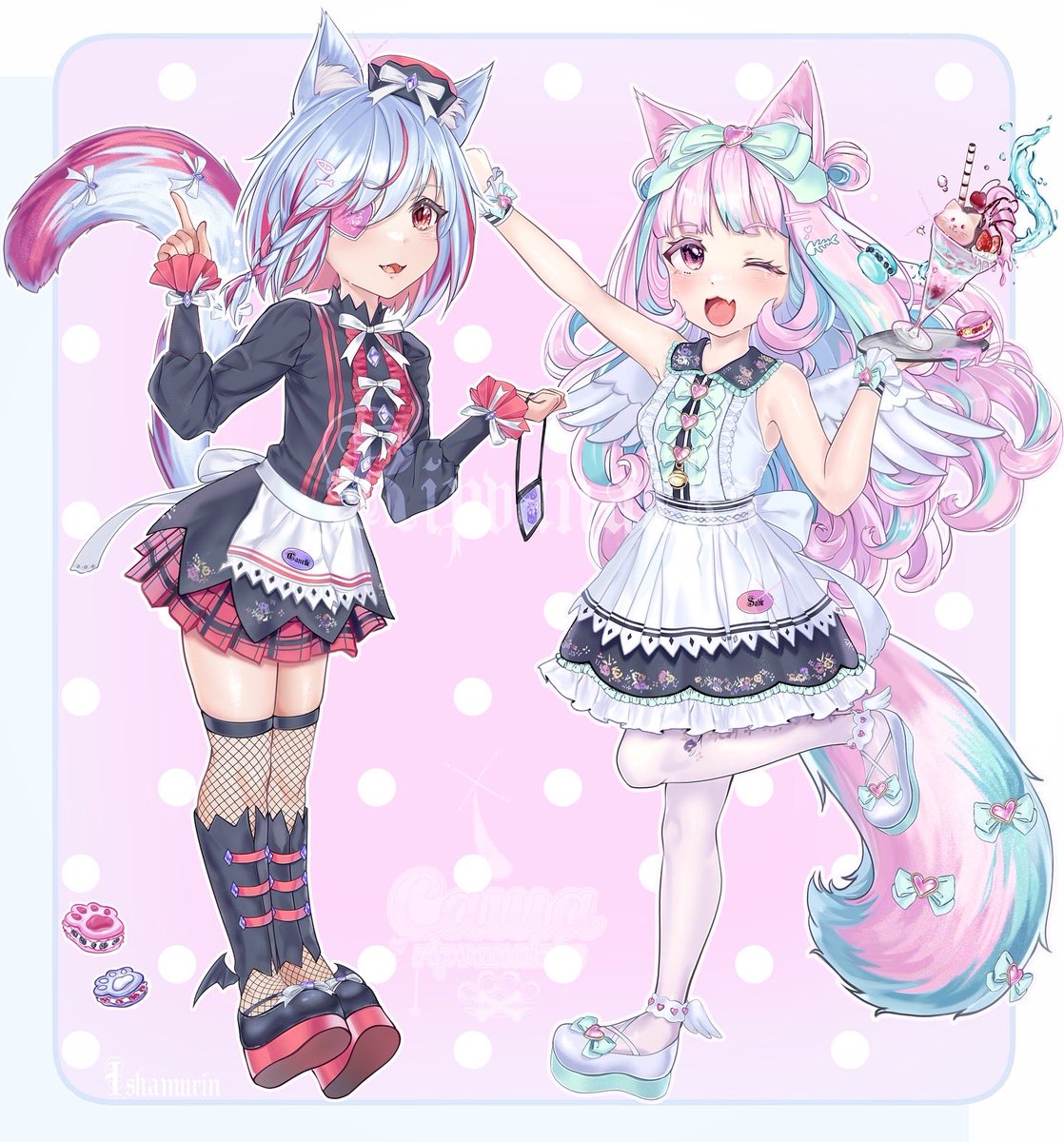 two cuties
-
 #nekoparasekaiconnect #nekopara #cuteart