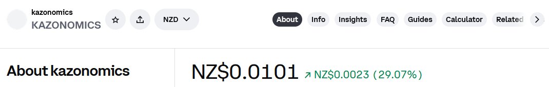 One $kazonomics coin is now worth more than 1c of New Zealand's national currency 😂🚀🔥
coinbase.com/price/base-kaz…
zora.co/@kazonomics