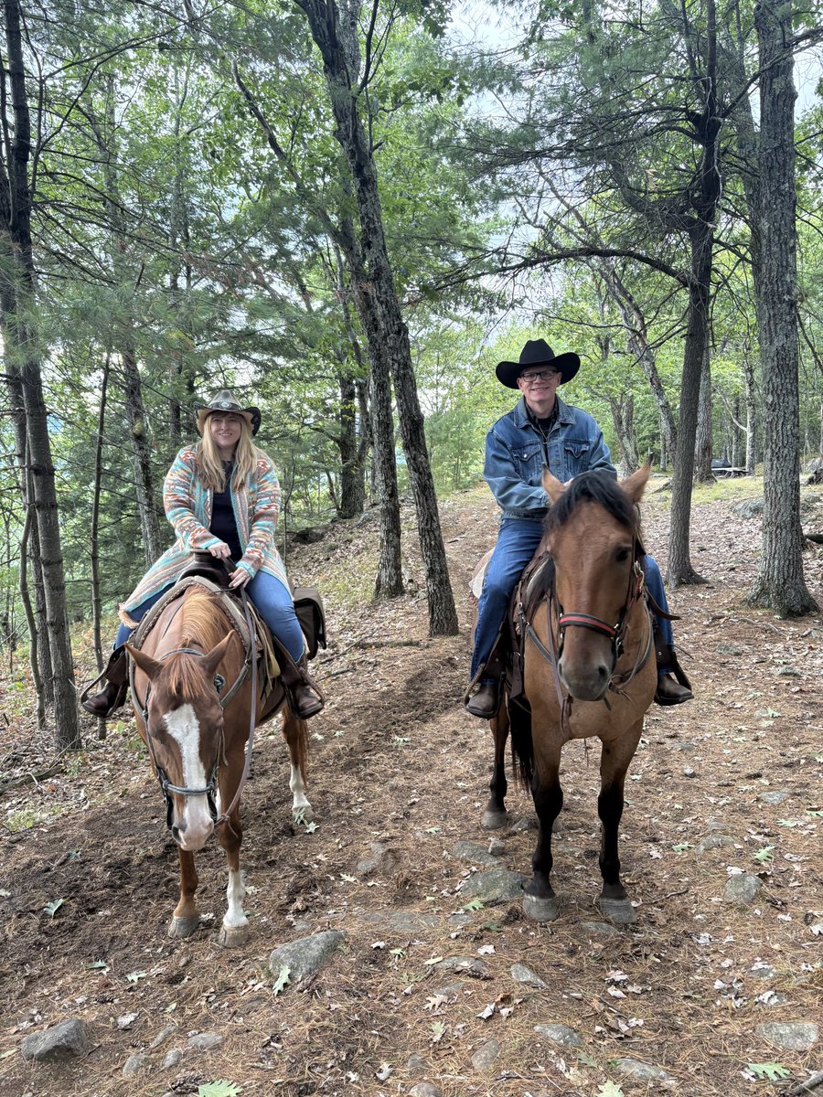 Anniversary (28th) Trail ride and dinner on the top of the mountain. 
God has blessed me with an amazing woman <a href="/JoLea55/">JoAnn Goddeau</a> . Looking forward to many more rides together on this Journey.