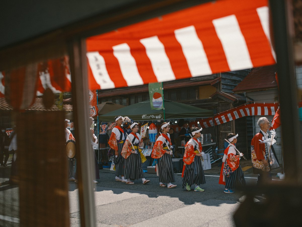 hiro_hitakami's tweet image. 小友まつり、まちのなかに生きている芸能を感じられるすばらしいおまつりでした。