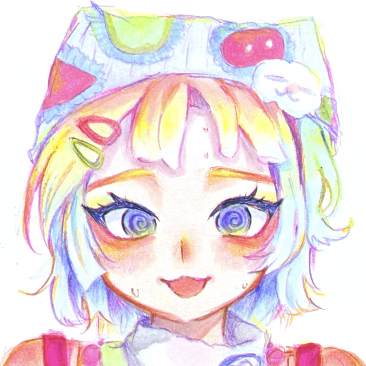 ぐるぐるおめめポフィーちゃん可愛すぎる

#無期迷途
#PathtoNowhere 
#无期迷途