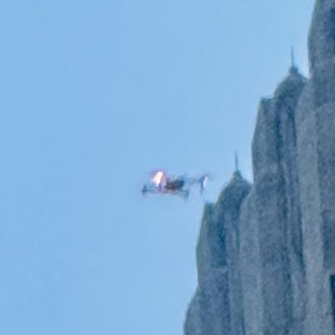 HTFUKelly's tweet image. Pictures aren’t very good, but I caught him this time!!!
#EyeInTheSky #drones