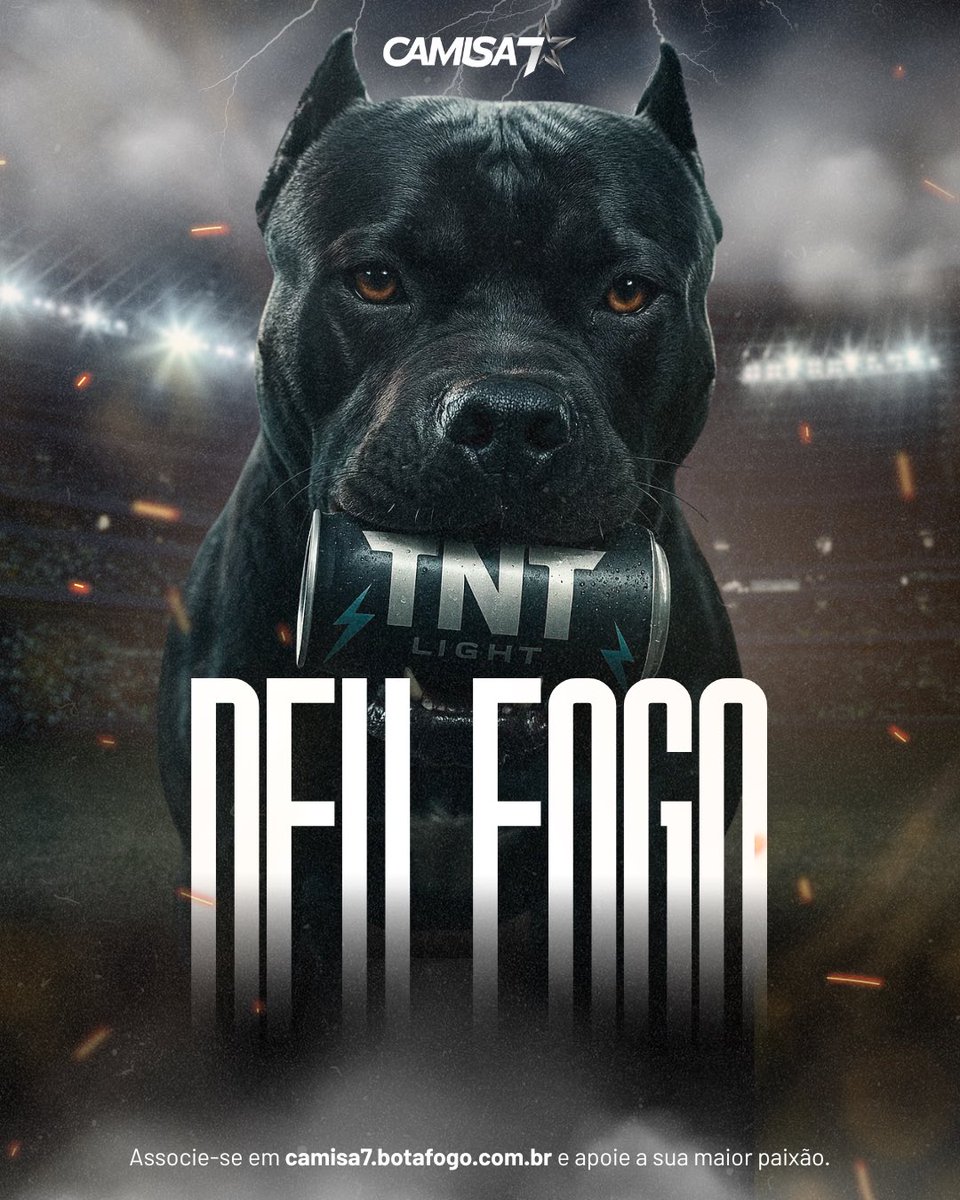 Energizado de <a href="/energydrinktnt/">TNT Energy Drink</a>, deu Fogão no Nilton Santos! 🔋💪🏾😏 #VamosBOTAFOGO