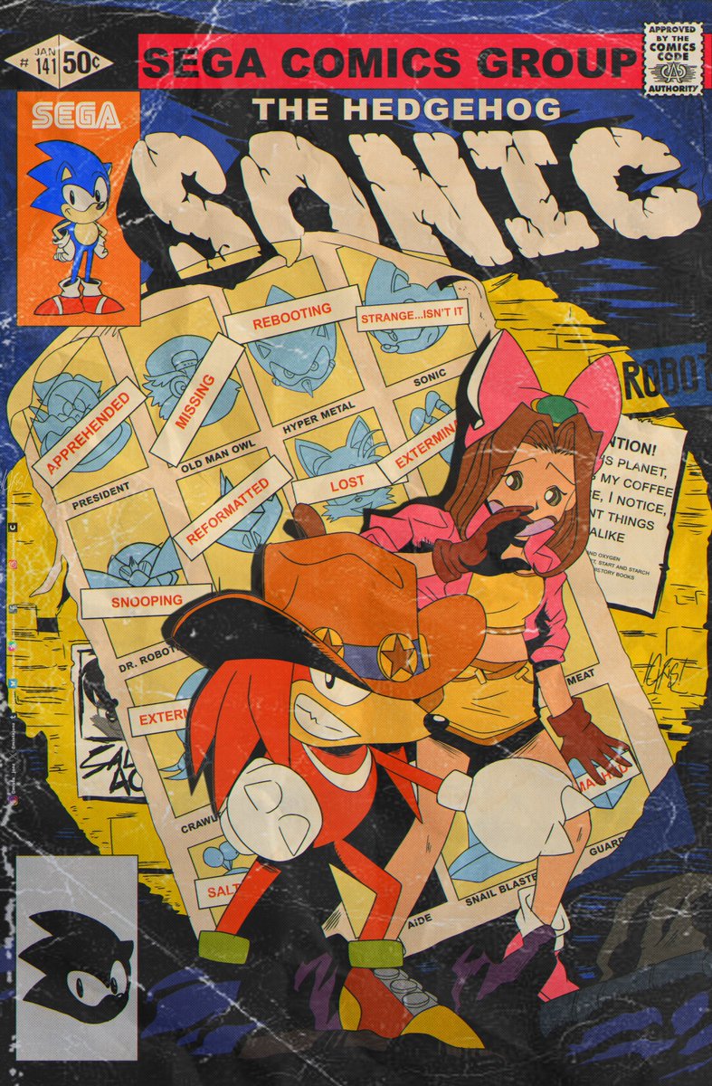 ✨X-Men Days of Future Past, but Sonic the Hedgehog OVA Knuckles the Echidna and Sara✨