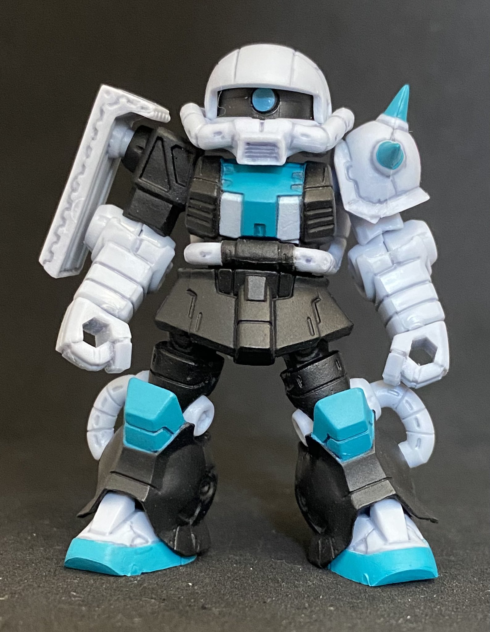 ザクちゃん ガンプラ】HG 1/144『軍警ザク』機動戦士Gundam GQuuuuuuX