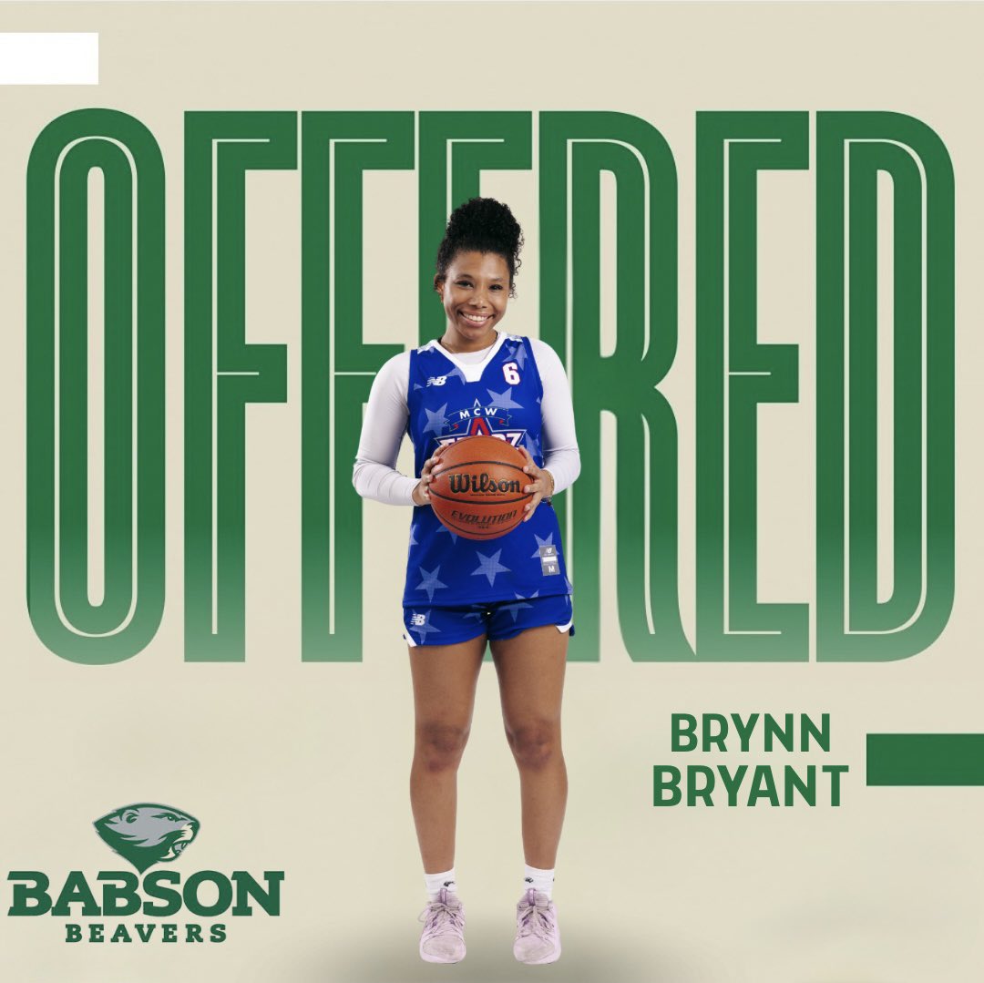 BrynnBryant5's tweet photo. After an amazing visit with Coaches @katebarnosky and @kaylin_reen I'm excited to receive an offer from @BabsonWBB!! #futurebeaver? https://t.co/lWtjMgDsJf