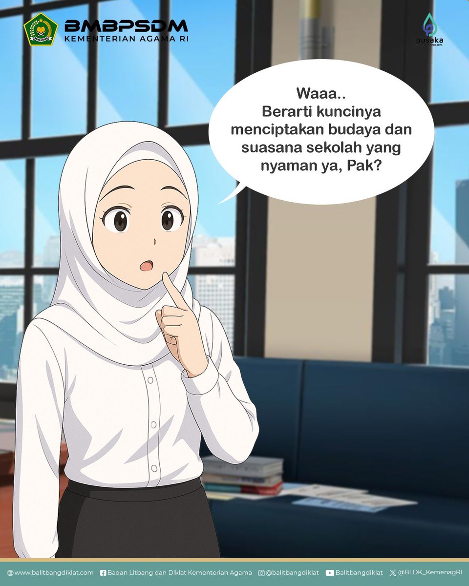 moderat_idn's tweet image. Salam #SahabatReligi

Nggak cuma Rangga yang butuh cinta, kurikulum juga kudu vibes cinta, loh!

Karena cinta itu bukan teori doang, tapi harus dirasain: dihargai, didengar, dan disayang🥰

Setuju nggak? Drop pendapatmu di kolom komentar, yuk!

#BMBPSDM
#KemenagRI 
#KomiKologi