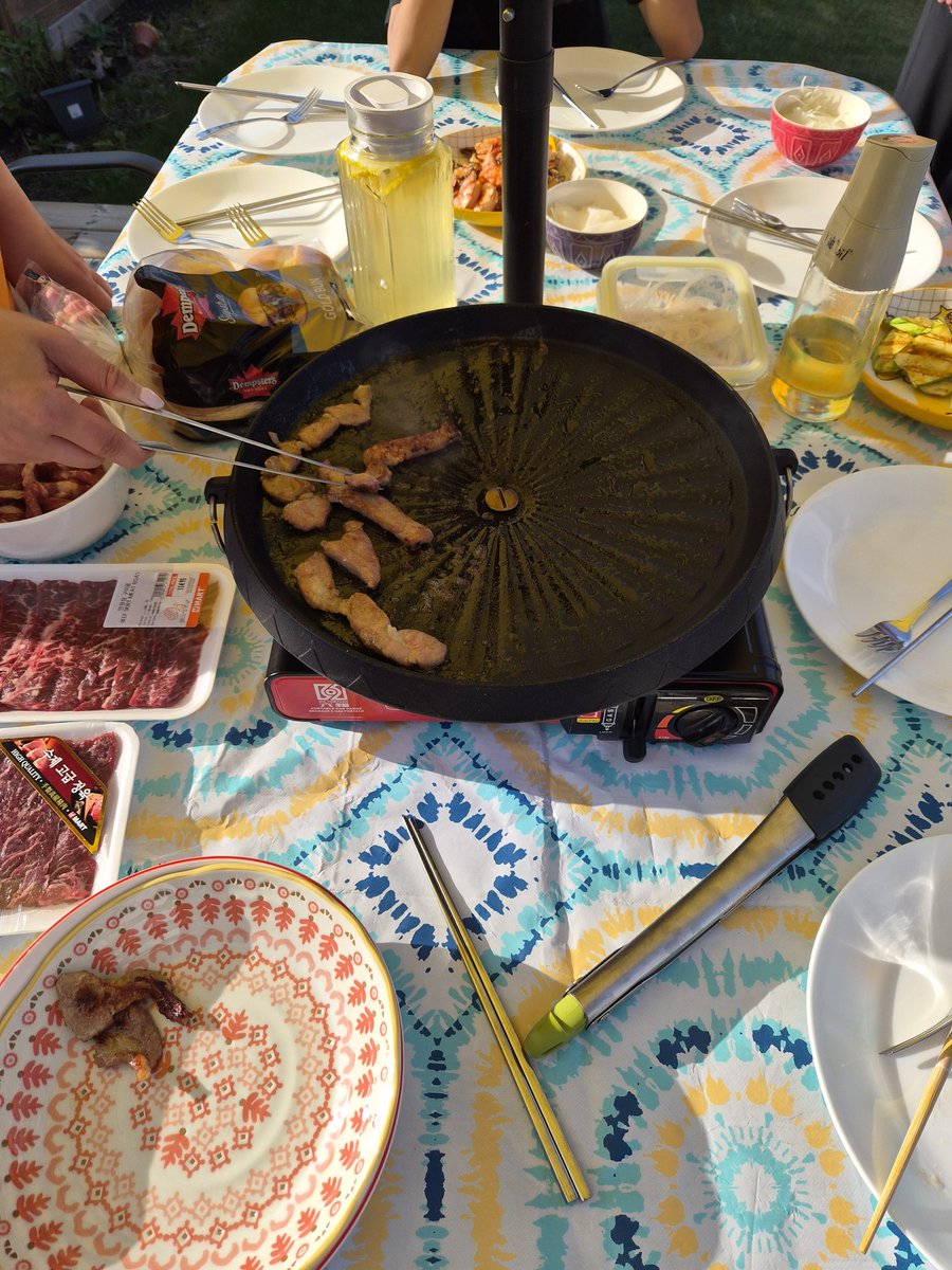 弟の家でバーベキューをしました😊