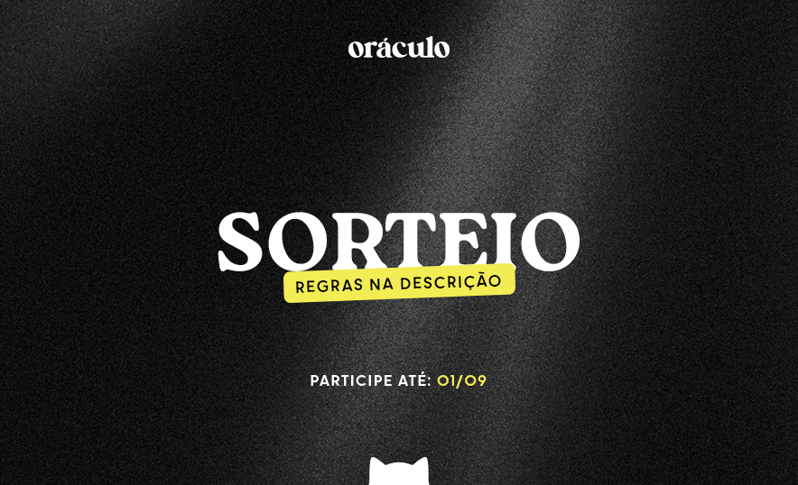 Oráculo 🔮📚 (@clubeoraculo) on Twitter photo 🔮 SORTEIO
🏆 R$ 10 no PlX
🔸 Siga <a href="/clubeoraculo/">Oráculo Literário 🔮📚</a>;
🔸 Curta e dê RT neste tweet;
🔸 Comente algo neste post;
🔸 Curta e dê RT no tweet citado abaixo;
📅 Participe até 01/09. Boa sorte! 🍀 🔮 SORTEIO
🏆 R$ 10 no PlX
🔸 Siga <a href="/clubeoraculo/">Oráculo Literário 🔮📚</a>;
🔸 Curta e dê RT neste tweet;
🔸 Comente algo neste post;
🔸 Curta e dê RT no tweet citado abaixo;
📅 Participe até 01/09. Boa sorte! 🍀