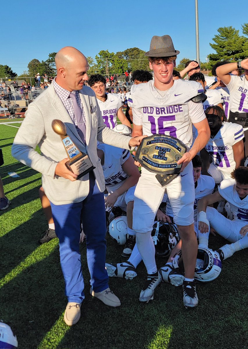 The Legend <a href="/Mtrible/">Mark Trible</a> The HAT for Brody Nugent <a href="/Brodynugent16/">Brody Nugent</a> <a href="/OBK_FOOTBALL/">Old Bridge Knights Football</a> <a href="/CJSportsRadio/">Central Jersey Sports Radio</a>