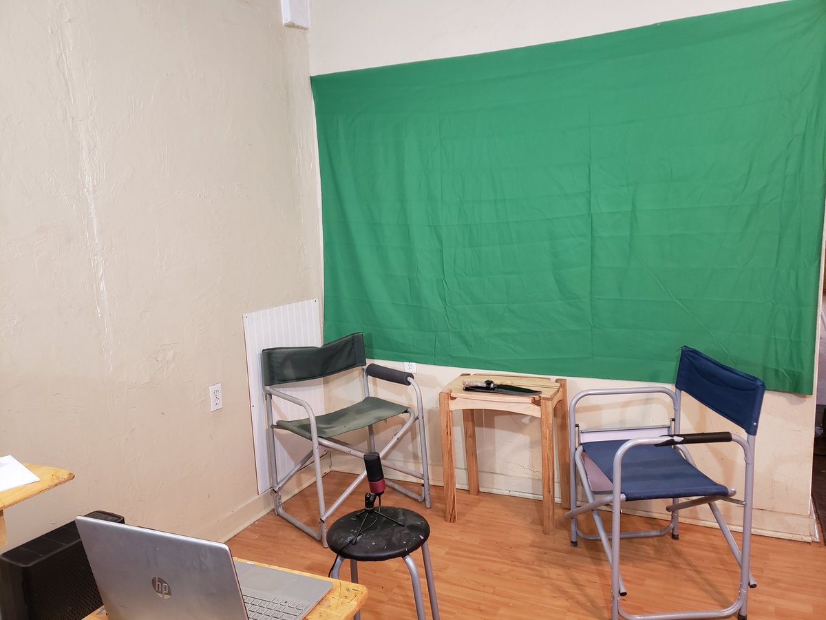 Mike Peterson (@mikedamascusllc) on Twitter photo It's not much, but it's a start for our in-person interviews at the Behind The Anvil podcast studio π π. Start small, build up big!! Hopefully I can interview <a href="/seankanan/">Sean Kanan</a> !! How cool would that be?
#smallbeginning #studio #podcast It's not much, but it's a start for our in-person interviews at the Behind The Anvil podcast studio π π. Start small, build up big!! Hopefully I can interview <a href="/seankanan/">Sean Kanan</a> !! How cool would that be?
#smallbeginning #studio #podcast