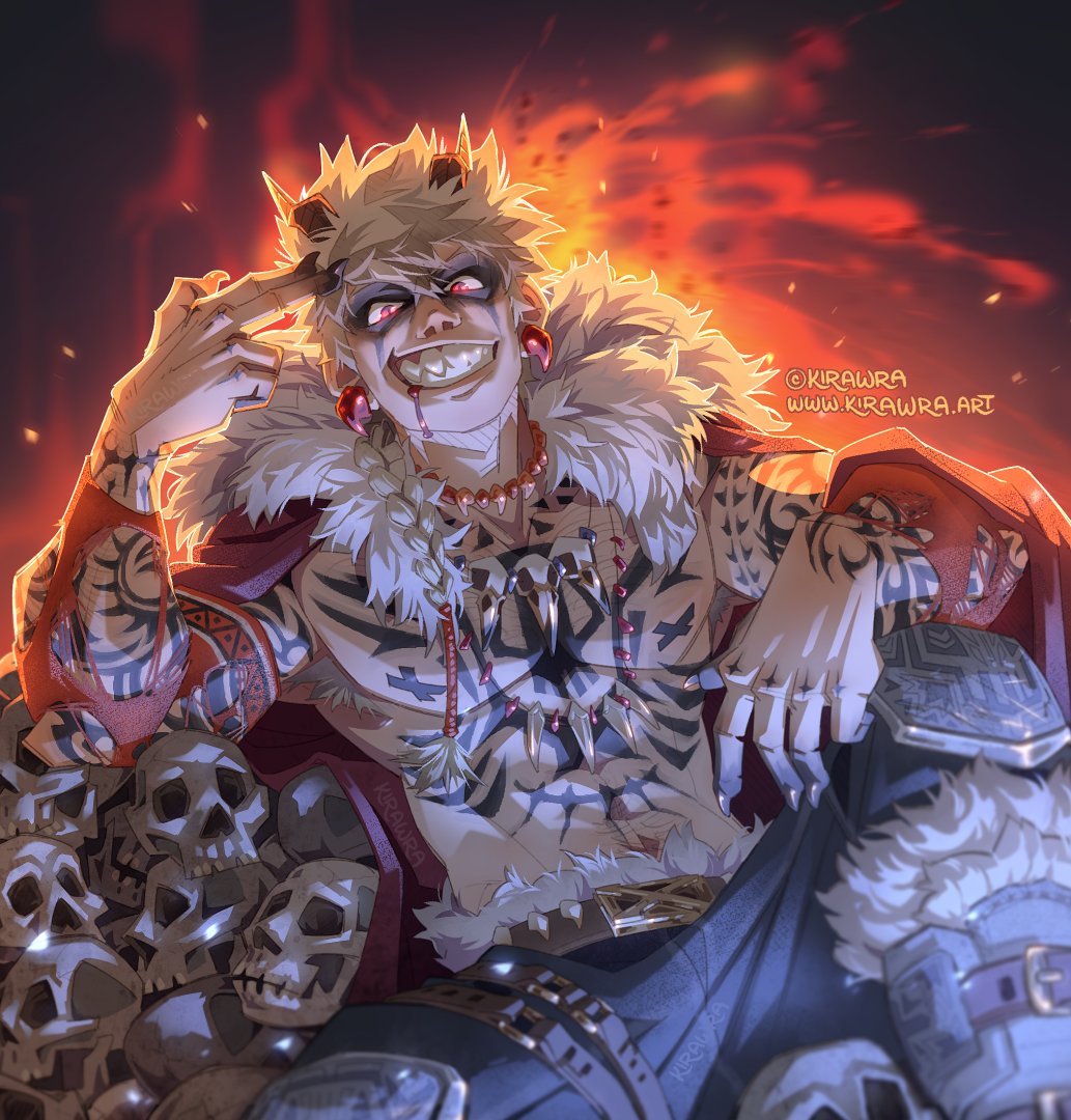 🎵 I never asked to hear your goddamned feelings
Get on your knees when you are kissin' my ring
Bada bing, bada bing, bada boom! 🎵
#bakugo #bakugou #bakugoukatsuki