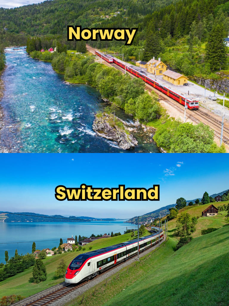 CrossmanMi22281's tweet photo. Norway  Or Switzerland https://t.co/TZTOn0dsdF