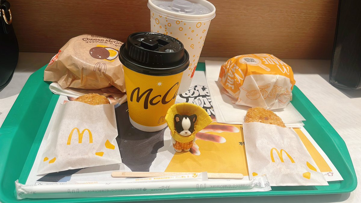 朝活シル活🍔
マックグリドル1番好き‼︎‼︎