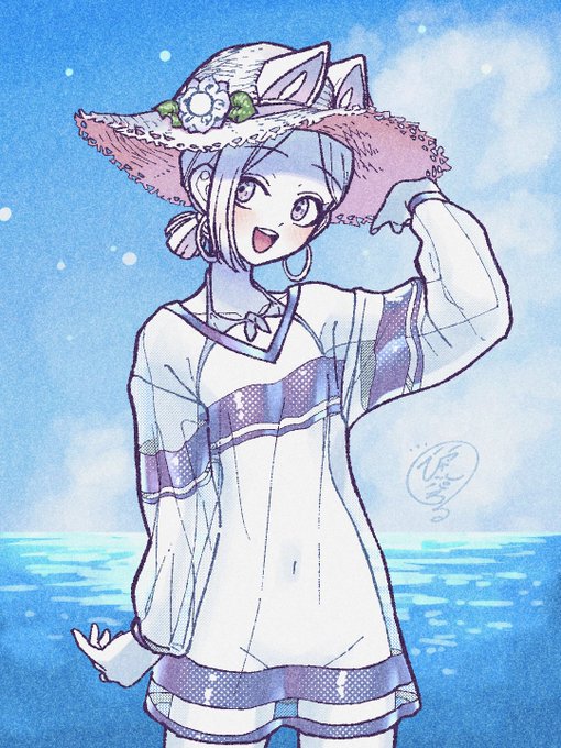 着ているのに着ていない、全裸水着を着こなすベアんぬ。
メッシュ生地なので通気性がよく、水に濡れてもすぐ乾く。 