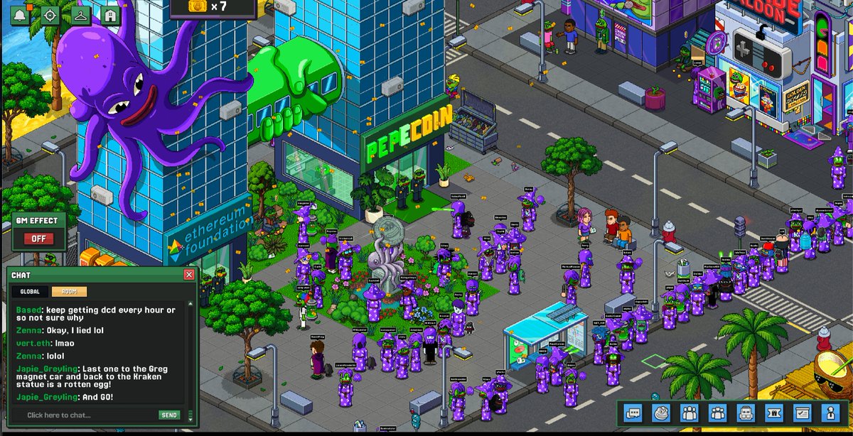 Come join the frens on kek.space for <a href="/pepecoins/">Pepecoin</a> <a href="/krakenfx/">Kraken</a> Event!!  kek.space