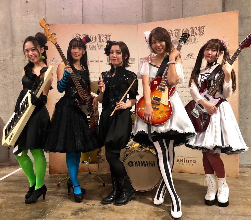 K_onkinenbi's tweet photo. 2019年9月1日 「Animelo Summer Live(アニサマ)」にて放課後ティータイムがサプライズで登場しました。

#けいおん
#K_ON https://t.co/fYTVj2owCx