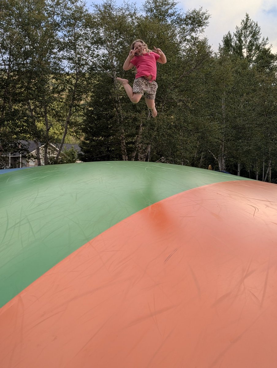 Went to steady brook today to play at their playground. Amazing job the town has done there with the bounce pillow. My kids had a great time.
