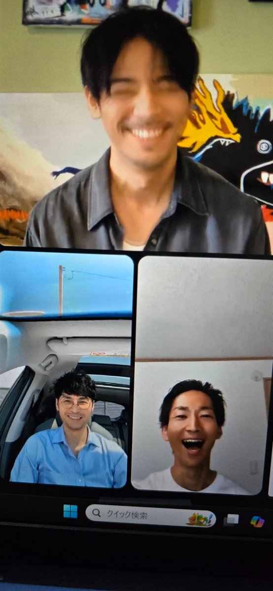 インスタライブ楽しかった～✌️
アーカイブは無事に残す作業できたかしら？
是非また楽しい企画やって欲しい。
てか、次回は一緒にやりたいわ(笑)

今日は『しのへさん』と名前もあげてくれてありがとう😆💕✨