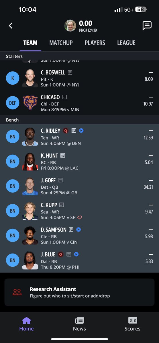 NowTuneIn's tweet image. #fantasyfootballdraft 
#FantasyFootball 
How do you think I did. Drafted 10/12