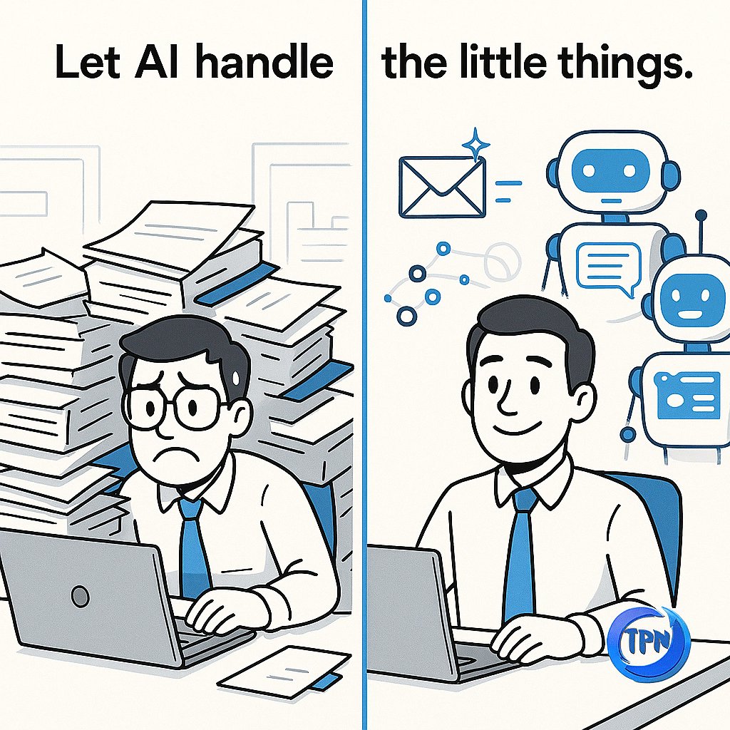 Ever feel like your business is spinning its wheels on the little things? AI can tackle repetitive tasks, organize your docs, and handle support, freeing your team to level up. More time, less stress—ready to focus on real growth?
