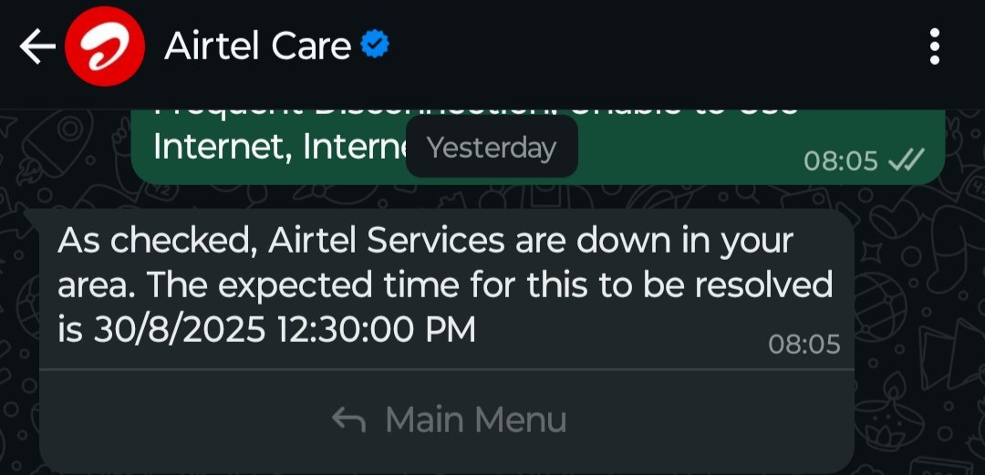 handaa66's tweet photo. Timelines keep getting pushed since yesterday. Being a Sunday hope technical glitch gets fixed today or does one wait till tomorrow 12:30 pm? @Airtel_Presence @airtelindia @airtelnews https://t.co/TQ5sFSaxxX