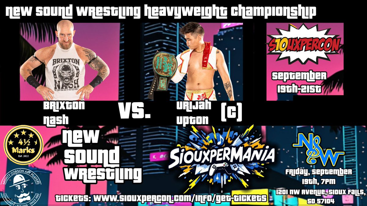 New Sound Wrestling tweet media