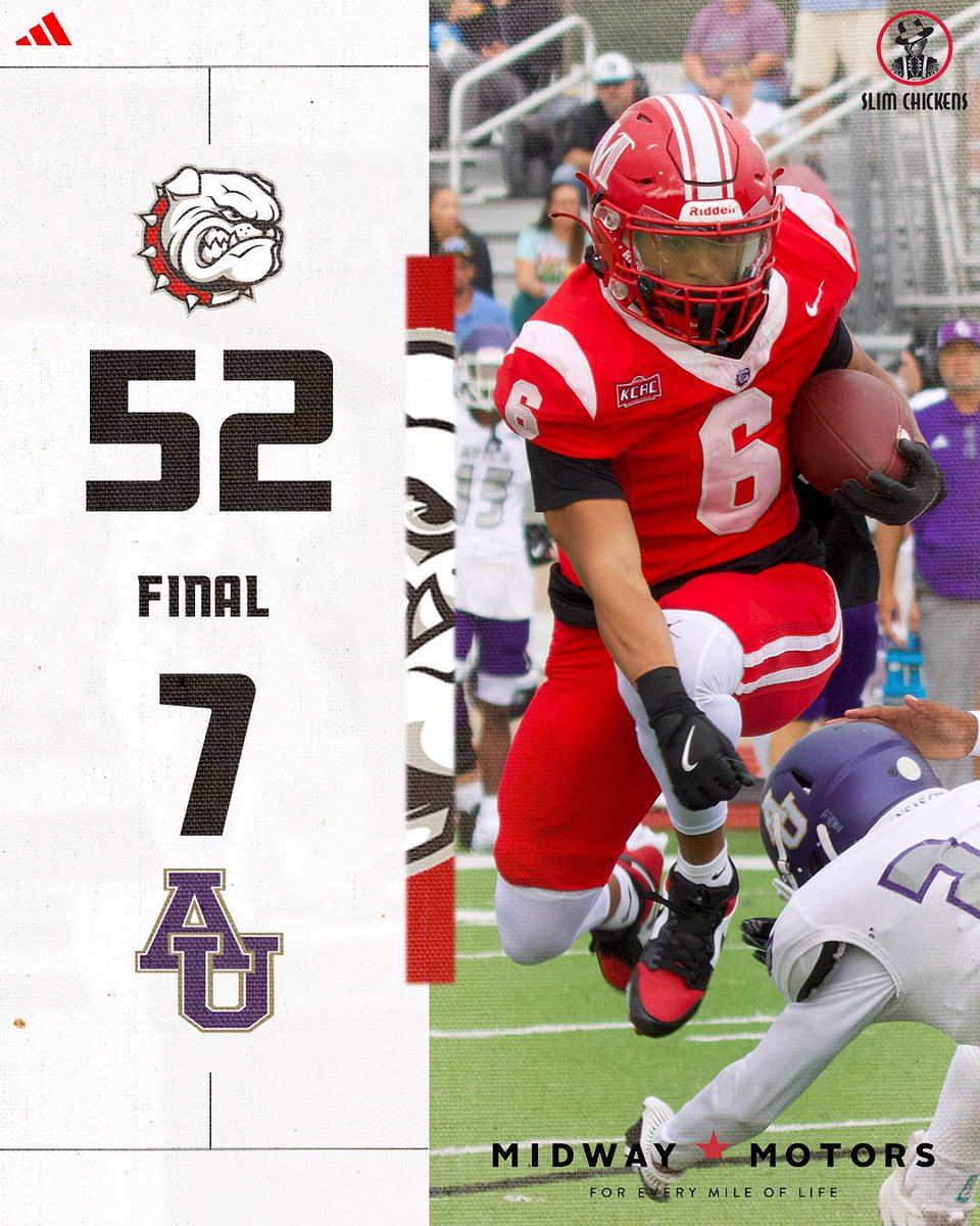 A PHENOMENAL way to start the 2025 campaign 🏈

McPherson moves to 1-0 on the year with a win under the lights at home 😤

#BulldogPride