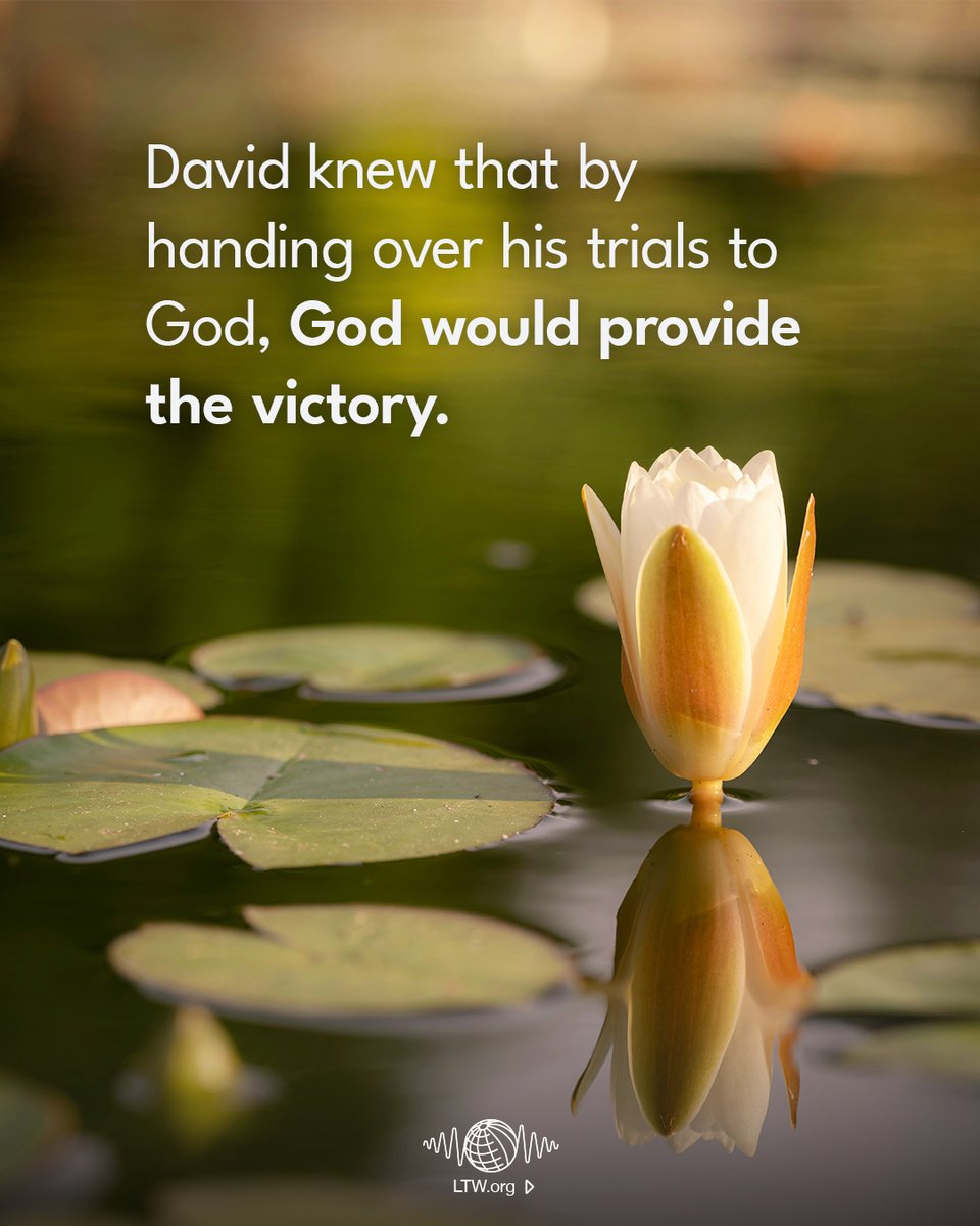 David faced armies on every side—yet he slept in peace. Why? Because his trust was not in his strength but in the Lord who sustains him.

👉 Discover how to turn your burden into victory.
📖 Read the full devotional today: leadingtheway.link/no-trial-no-tr…