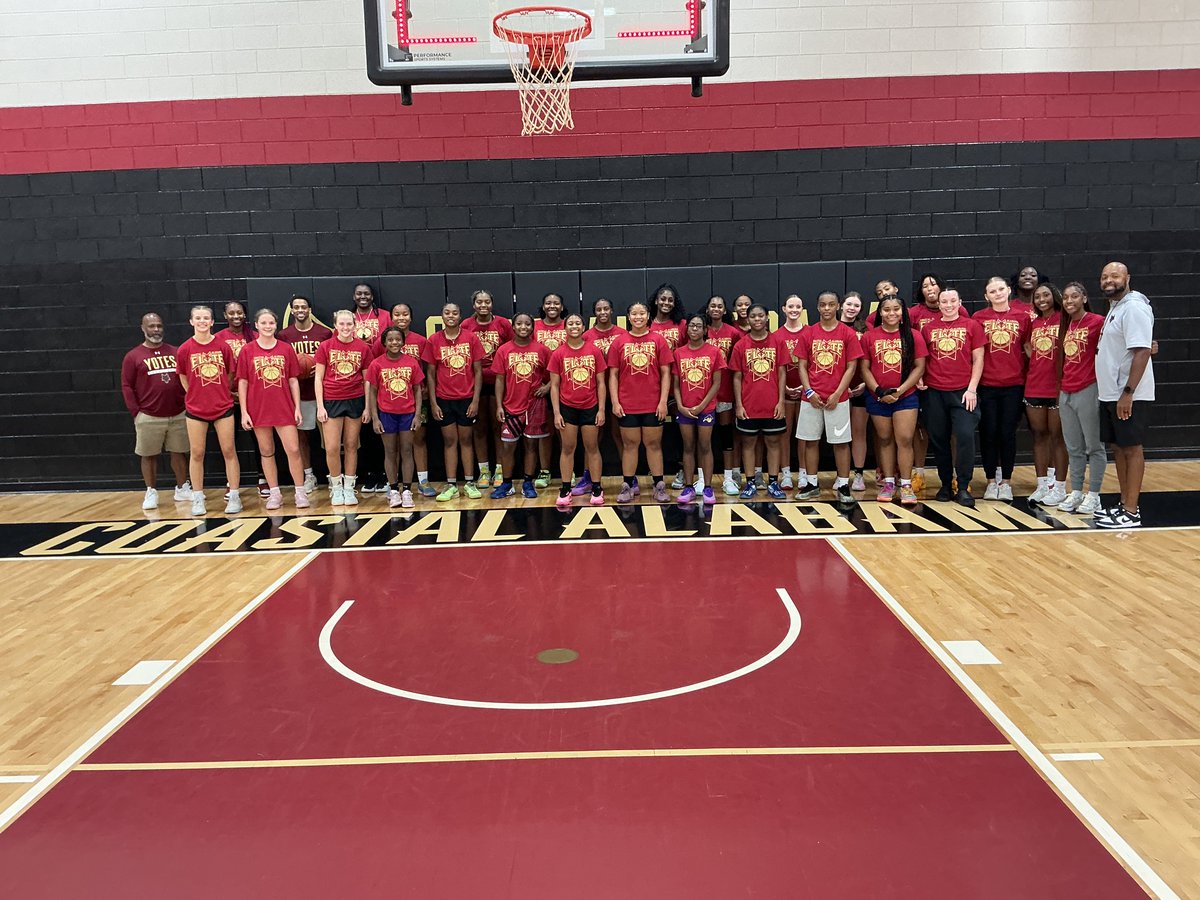 What a great day for the Lady Coyote basketball program.  Our Elite camp had representation from AL, GA, MS, FL, and LA.  Definitely a sign of great things ahead.  @CoastalAL_south <a href="/southalhofpg/">Coach Cedric Yelding</a>