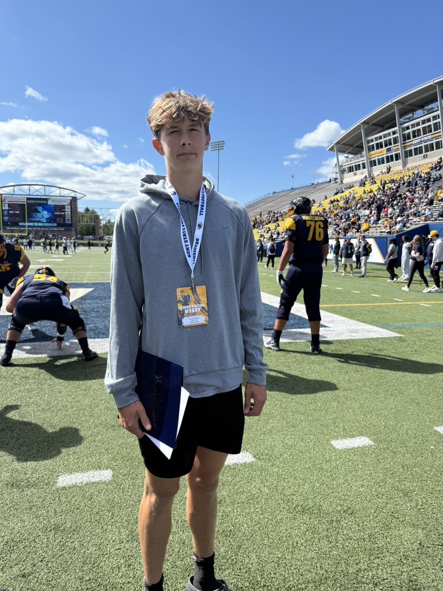 Great game day visit at <a href="/KentStFootball/">Kent State Football</a> Looking forward to next visit! <a href="/CoachBlake41/">David Blake</a> <a href="/Coach_Lawless/">Coach Dustin Lawless</a> <a href="/PrepRedzone/">Prep Redzone 🏈</a>