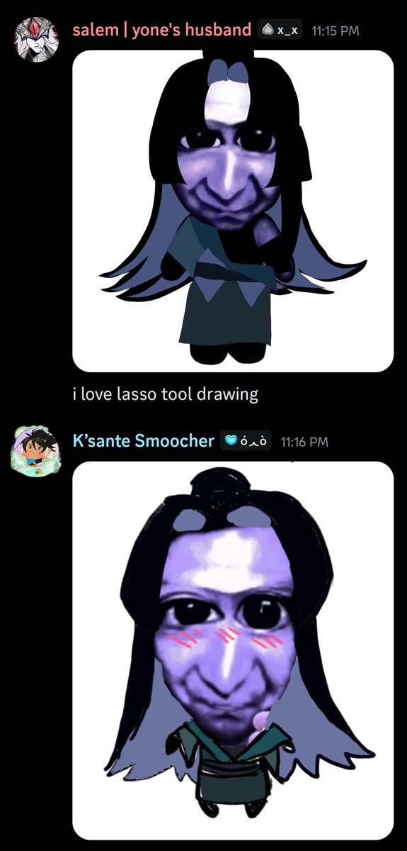 doodling vc with <a href="/frostytian/">Frosty/Sharky🍉 C0mms Cl0sed!</a> and the yumelings went well