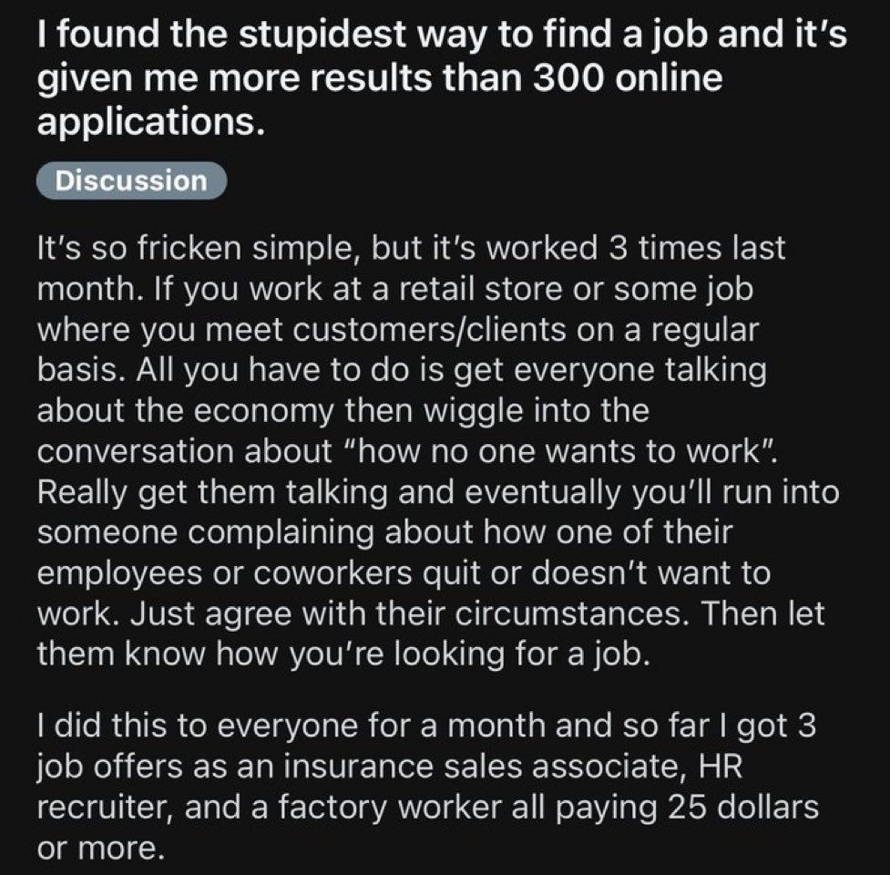 Is Gen Z finally discovering that networking matters more than competence when it comes to landing jobs