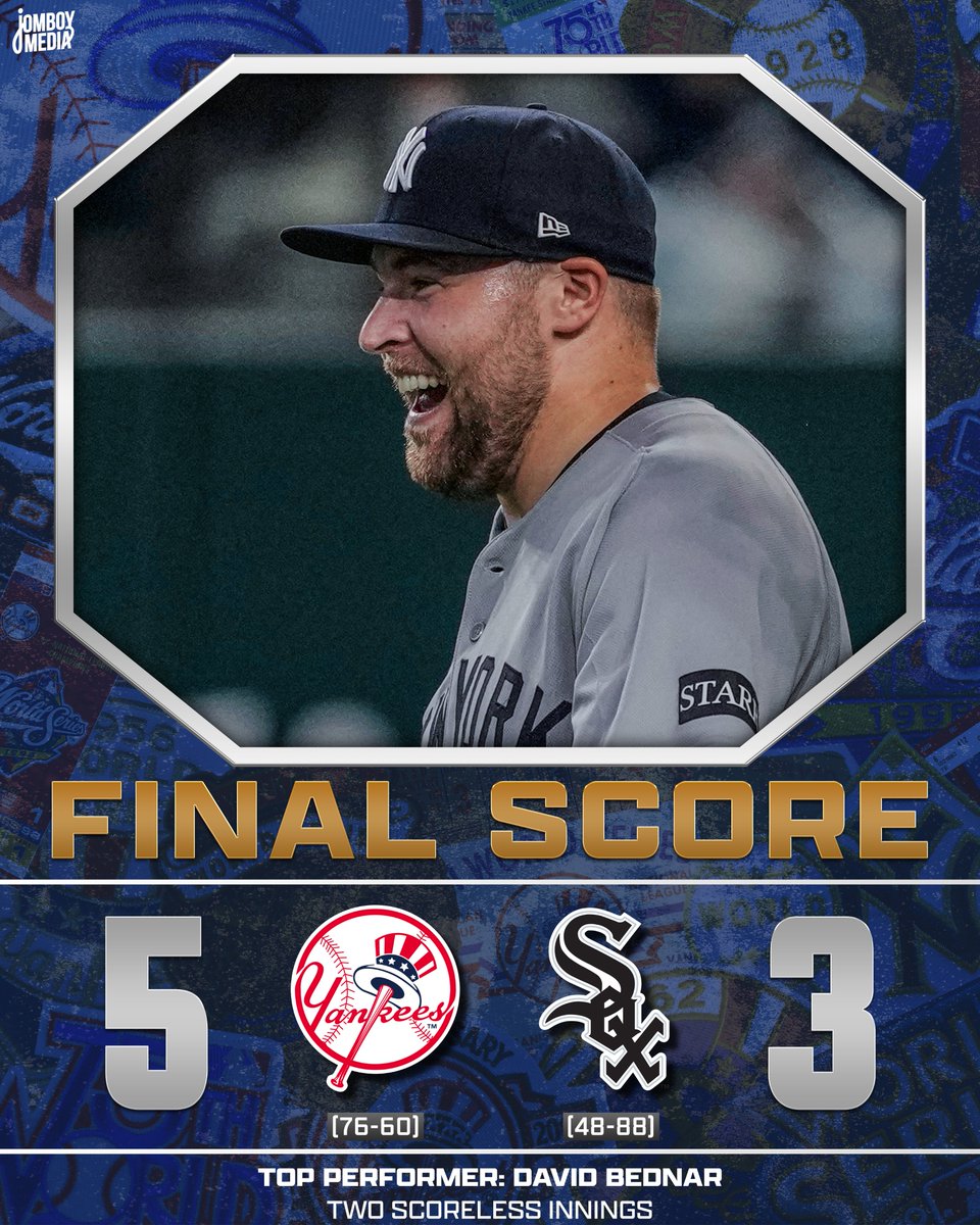 Yankees extend their winning streak to seven games!