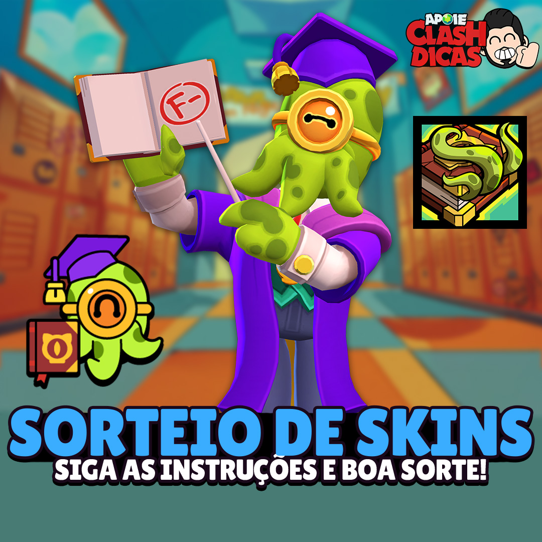 BrawlStarsDicas.com.br (@brawlstarsdicas) on Twitter photo 🍀 Sorteio de Skins do Barley Prof. Sobrenatural! 🎓🦑
Como participar:
❤️ Dê Like
🔁 Retweet
👤 Siga <a href="/BrawlStarsDicas/">BrawlStarsDicas.com.br</a> e <a href="/PortalGameSUPER/">GameSUPER ⚡ Notícias de mo.co, Squad e Mais!</a>
Serão 2 vencedores e o Resultado sai dia 12 de Setembro 🌟
#GiftedBySupercell #BrawlStars #BrawlTalk 🎁 🍀 Sorteio de Skins do Barley Prof. Sobrenatural! 🎓🦑
Como participar:
❤️ Dê Like
🔁 Retweet
👤 Siga <a href="/BrawlStarsDicas/">BrawlStarsDicas.com.br</a> e <a href="/PortalGameSUPER/">GameSUPER ⚡ Notícias de mo.co, Squad e Mais!</a>
Serão 2 vencedores e o Resultado sai dia 12 de Setembro 🌟
#GiftedBySupercell #BrawlStars #BrawlTalk 🎁