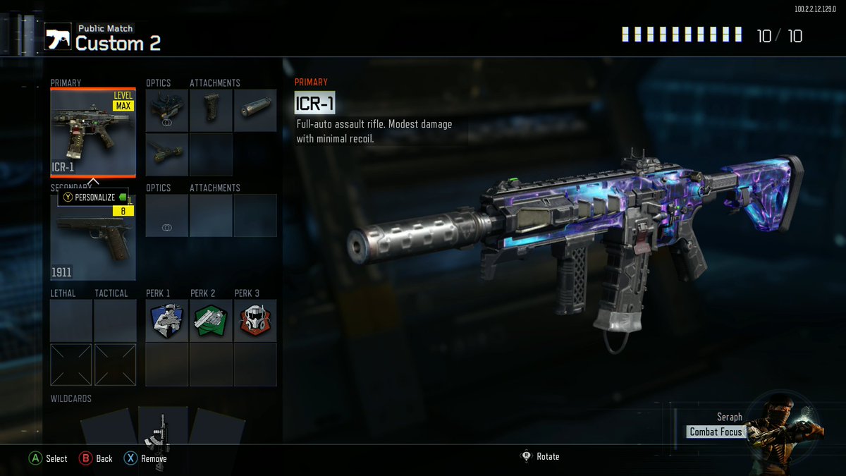 Black Ops 3 had a perfect UI in every single screen