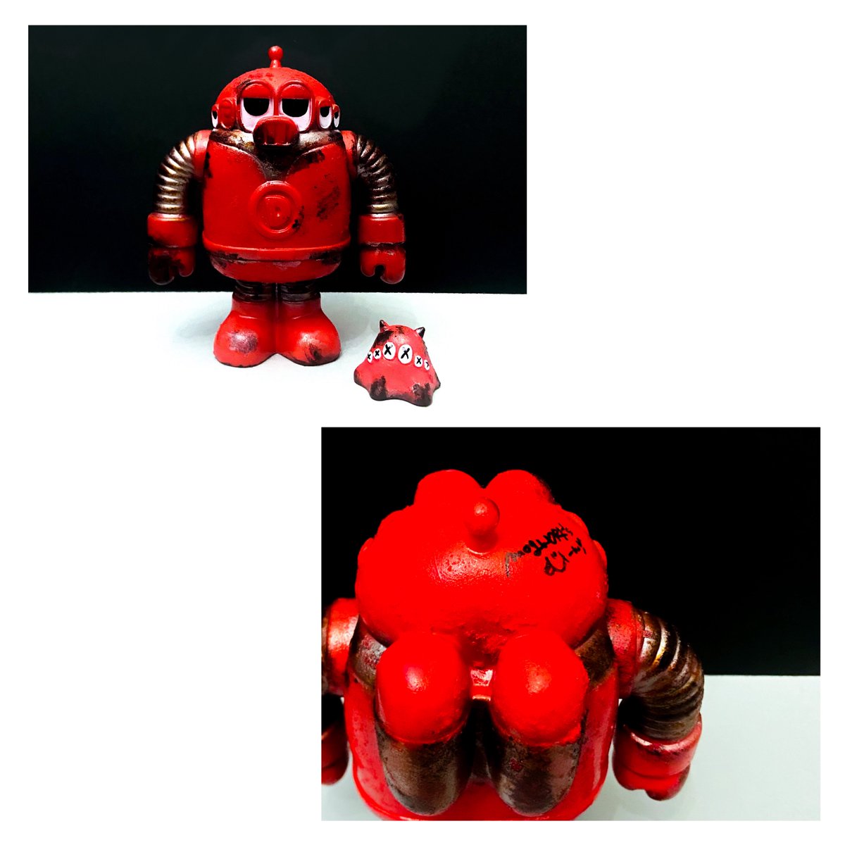 MOGWORK'S ディクター　ソフビ　赤錆　赤さび　シカフェス　スクラップ MOGWORK'S ディクター ソフビ 赤錆 赤さび シカフェス