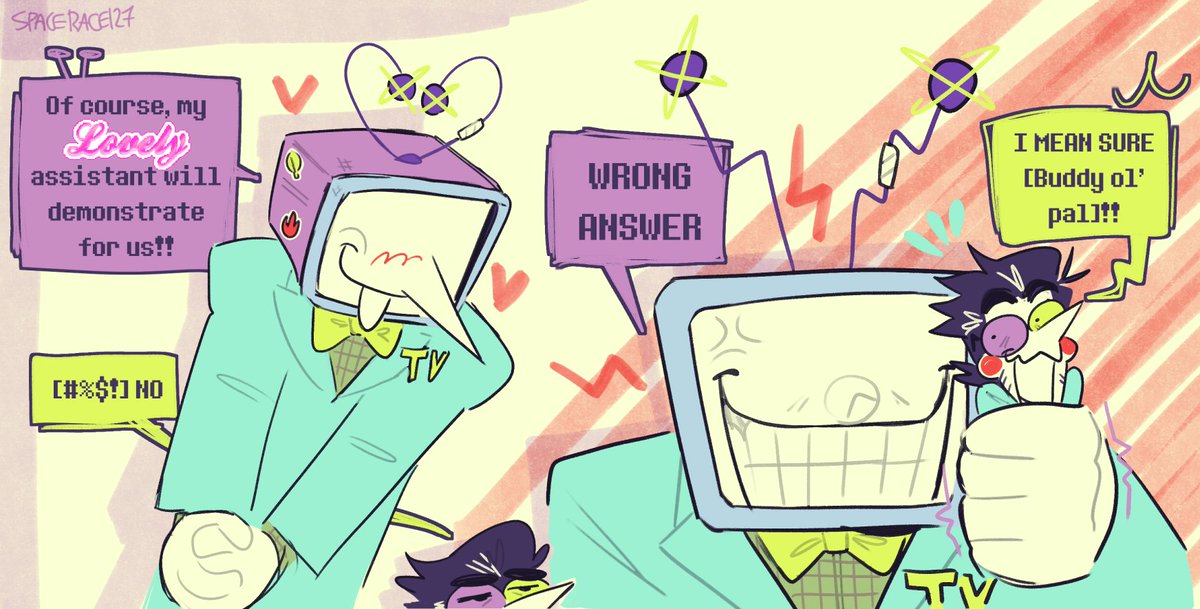 AU where Tenna gets donated to the school <3
#deltarune #spamtenna #spamton #tenna