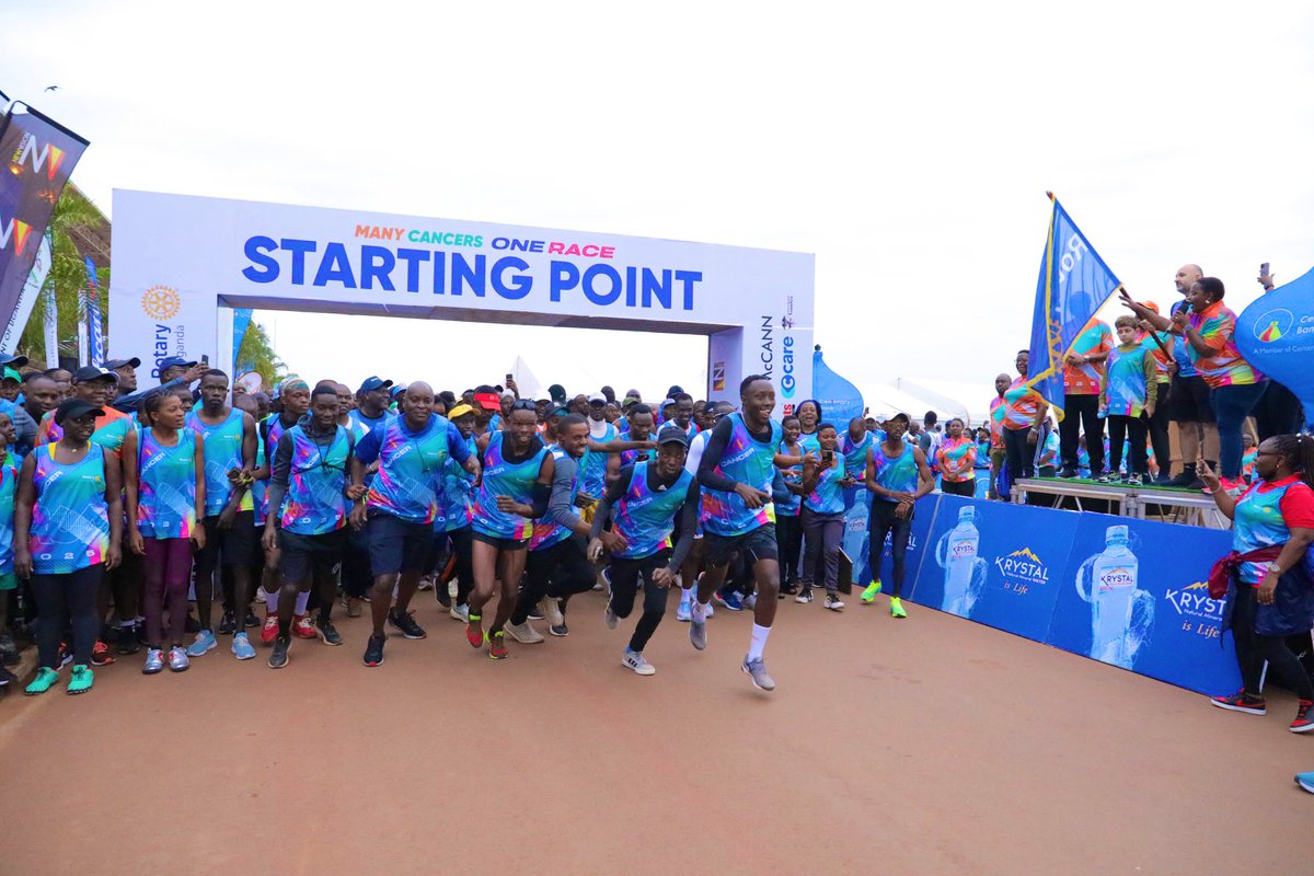 LWe have joined the thousands to run for a good cause! 💪🏽🏃‍♂️
Did you know? Cancer claims over 21,000 lives annually in Uganda—but together, we can change the story. 💜

Let’s spread the energy of this incredible movement! ✨

#CancerRunUg25
#ManyCancersOneRun