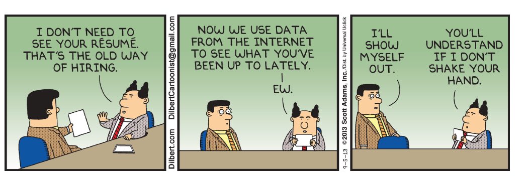 A plausible argument for why it might be a good idea to use AI to scrape data from the internet when recruiting.
#AI #Recruitment