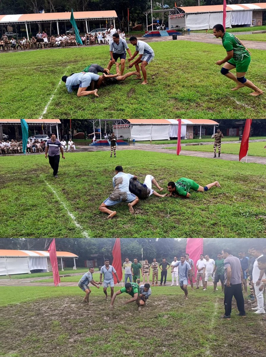 CISFCentral's tweet image. 🔥🏆 #NationalSportsDay at #CISF Unit BBNP Dewas 
A day full of energy, unity &amp;amp; sportsmanship! 💪 Exciting Kho-Kho, Kabaddi &amp;amp; Volleyball matches brought thrill and teamwork on the field. CISF proves again – we are strong in duty &amp;amp; fit in spirit! 👏✨

#StrengthInUnity

@CISFHQrs
